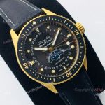 Swiss Copy Blancpain Fifty Fathoms Bathyscaphe 5054 Watch Black Moon Dial